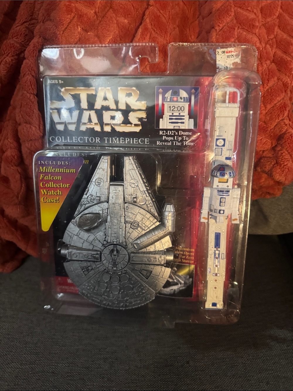 Rare Star Wars Collector Timepiece - R2-D2 Pop-Up Watch & Falcon Case - New